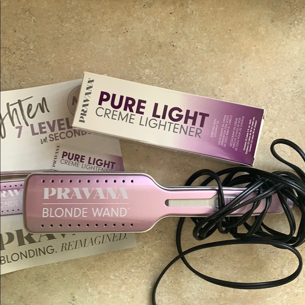 Pravana Blonde Wand & Pure Light Creme Lightener
